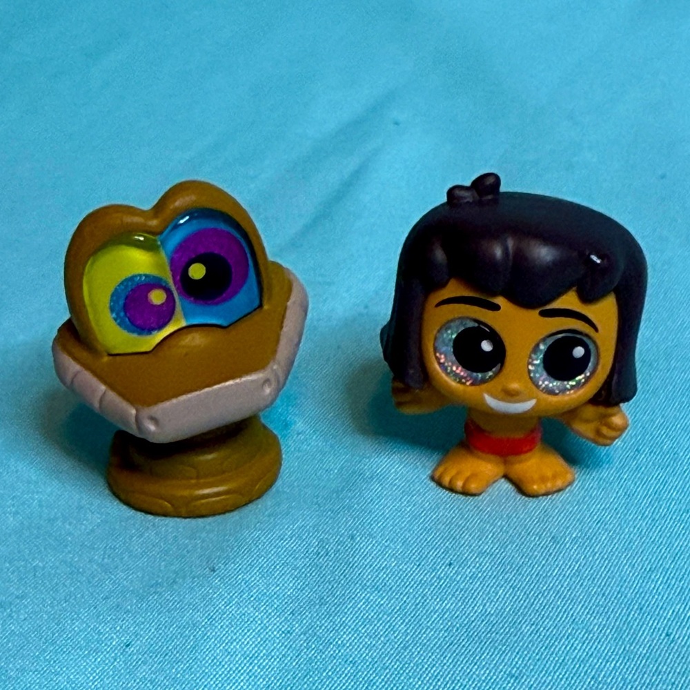 Disney Doorables The Jungle Book’s Kaa & Mowgli Figures